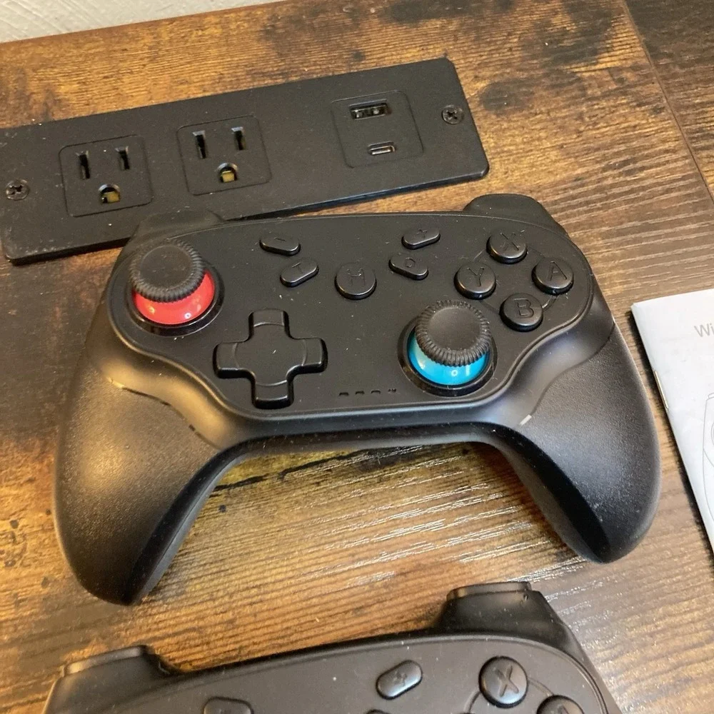 2 Pack Wireless Controllers for Nintendo Switch OLED Lt PC iOS Android Bluetooth